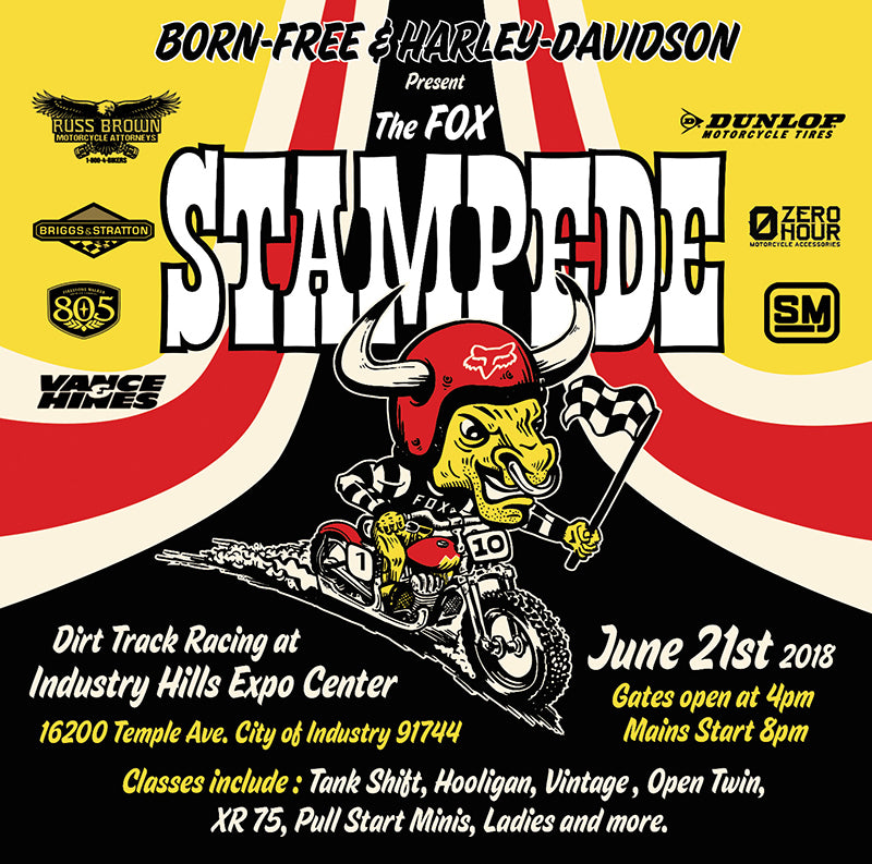 Born-Free and Harley Davidson Present The Fox Stampede