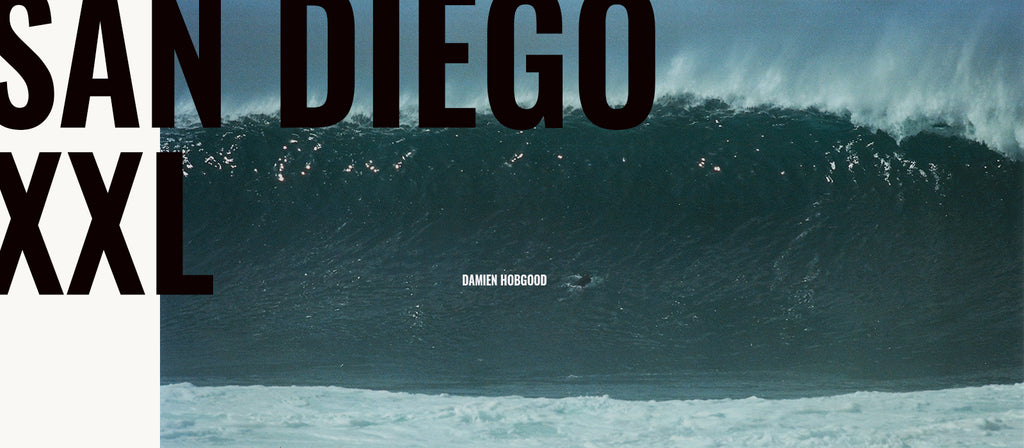 Damien Hobgood In XXL Surf Here In San Diego