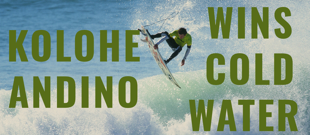 Congrats Kolohe Andino Wins O'Neill Coldwater Classic SEA OF SEVEN