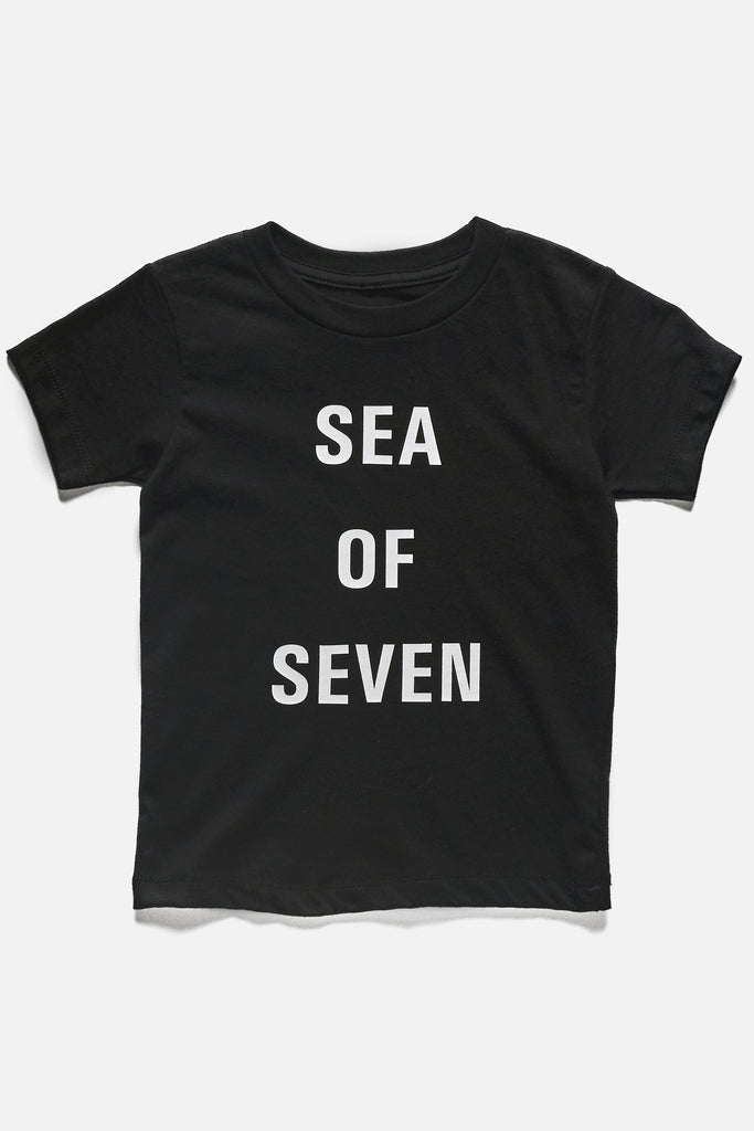 Next Hero boys toddler black t-shirt by SEA OF SEVEN